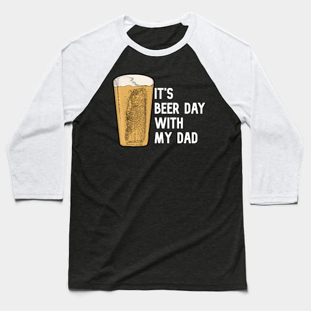 Father & Son Day | Beer Day | Best Gift For Dad Baseball T-Shirt by waltzart